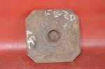 Vtg 1937 Ford Bumper Jack 6" Square Base Round Mast Axle Lift Chevy Mopar Buick Used. Price: $65.00.