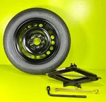 Compact Spare Tire 16" With Jack Kit FITS:2015-2023 Jeep Renegade New. Price: $300.00.