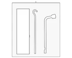 Genuine Nissan Multi-purpose Tool 99501-9TA0A New. Price: $80.10.
