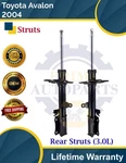 Premium Oe Rear Struts For 2004 Toyota Avalon 3.0L Lifetime Warranty New. Price: $160.95.