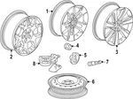 Genuine Honda Spare Tire Retainer 74711-T90-A01 New. Price: $92.84.